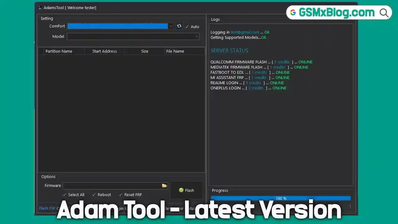 Adam Tool Credit For Xiaomi/OnePlus/Realme [Existing User]